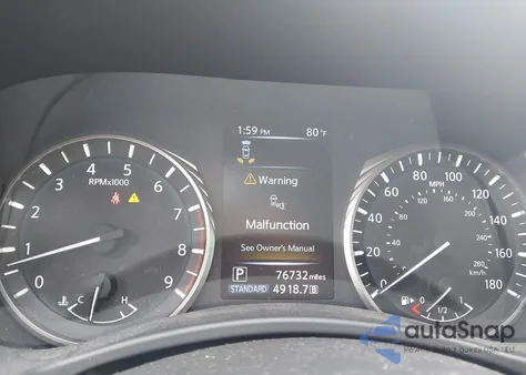 2019 Infiniti Q50 3.0T Red Sport 400 из США, поврежденный, VIN JN1FV7AP1KM760887